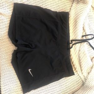 Nike Black Dri Fit Spandex Shorts